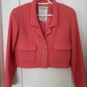 Ladies Vintage Chanel Pink Blazer